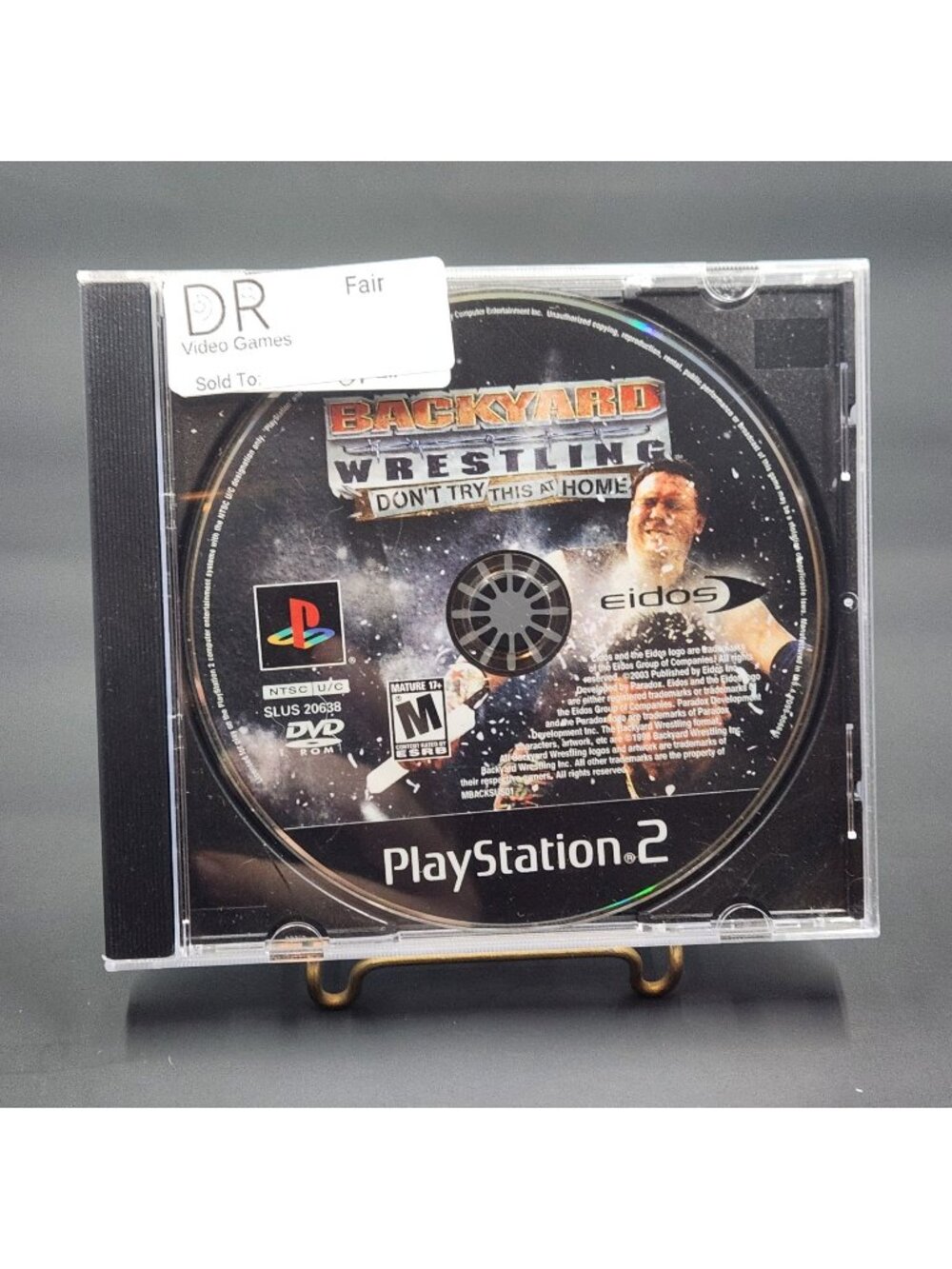 Backyard Wrestling Don't Try this at Home PlayStation 2